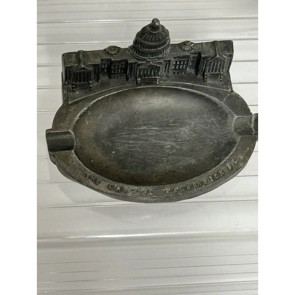 Washington DC Souvenir Ashtray – Vintage‎ Capitol Building